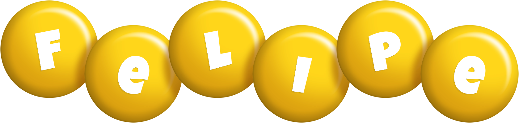 Felipe candy-yellow logo