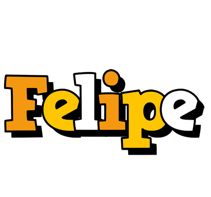 Felipe cartoon logo