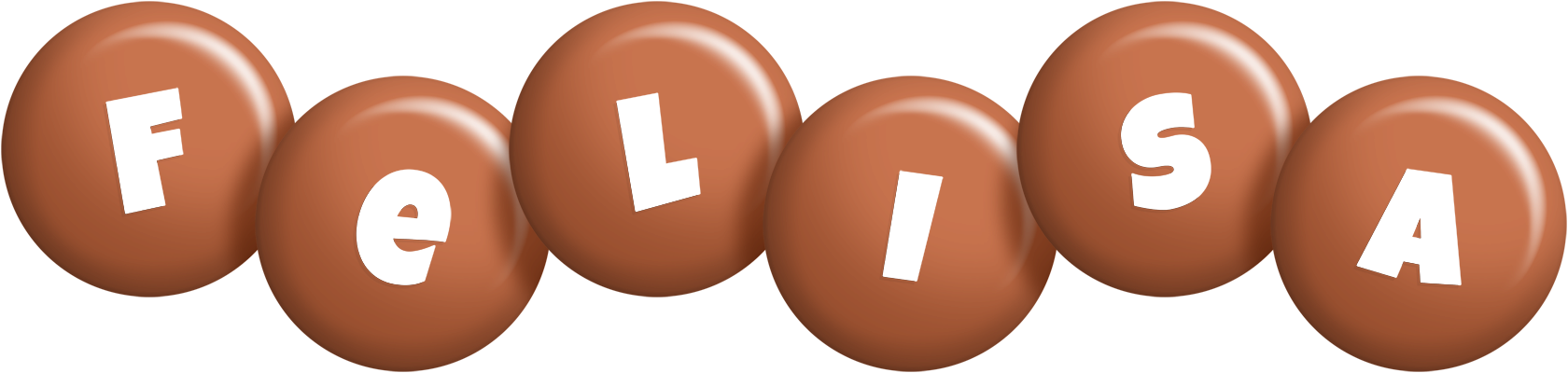 Felisa candy-brown logo