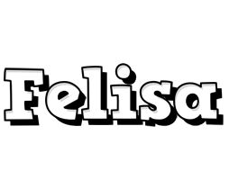 Felisa snowing logo