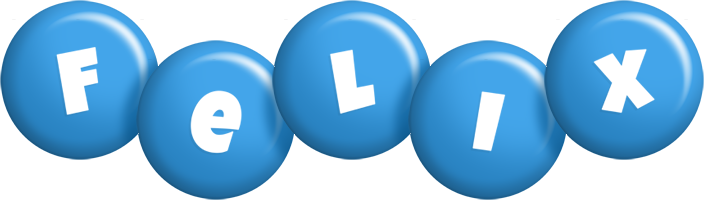 Felix candy-blue logo