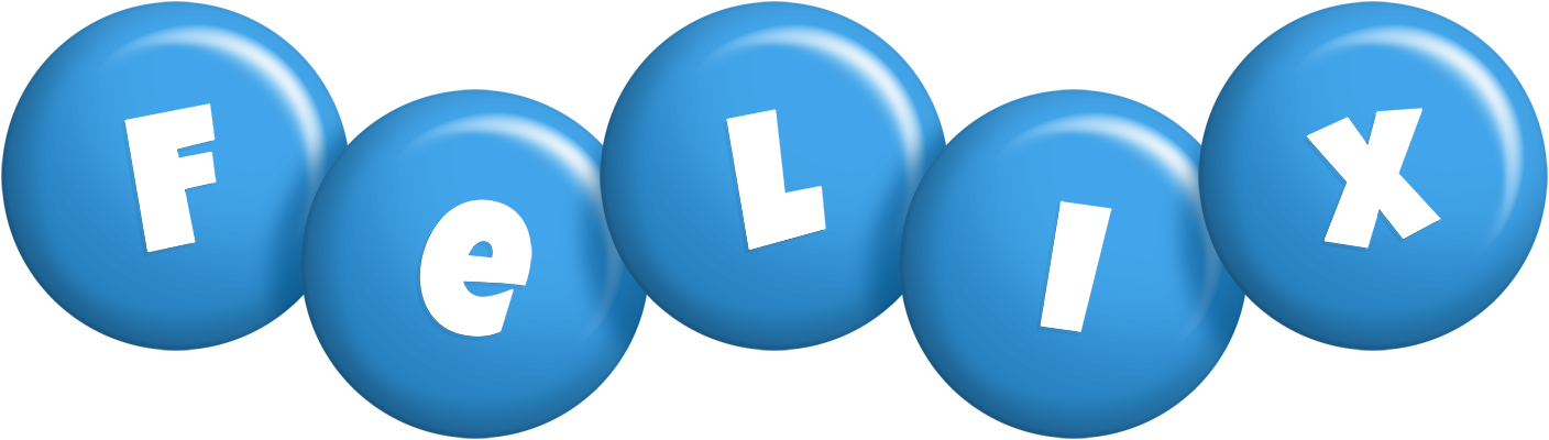 Felix candy-blue logo