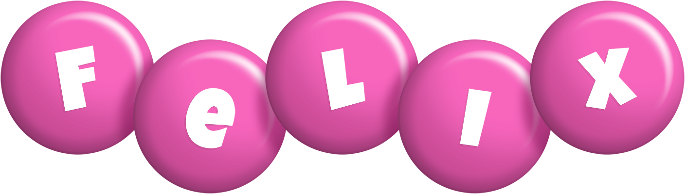 Felix candy-pink logo