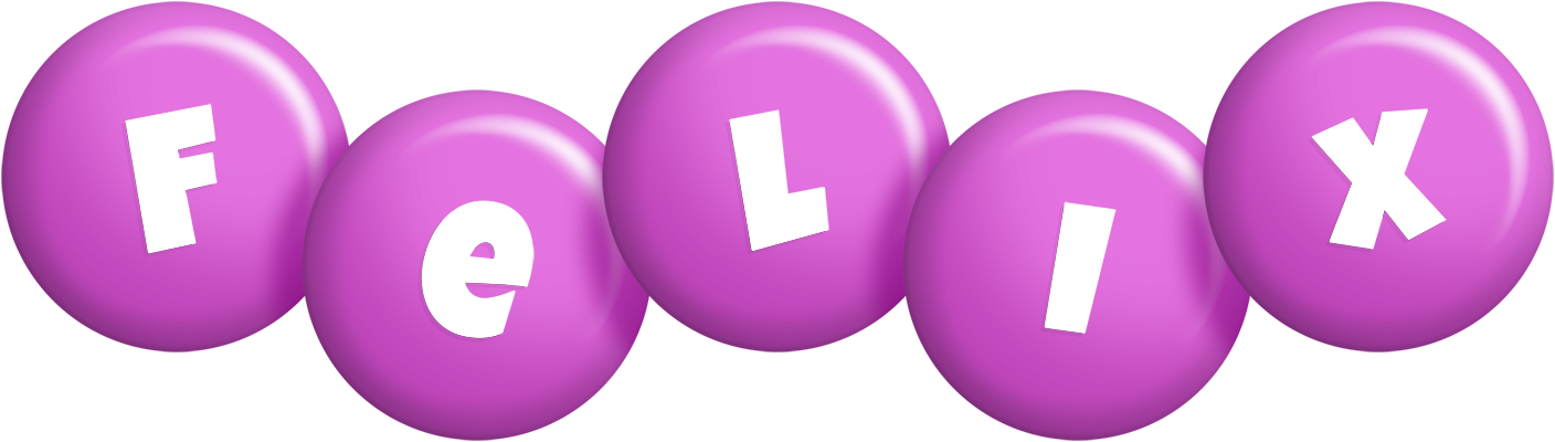 Felix candy-purple logo