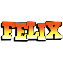 Felix sunset logo