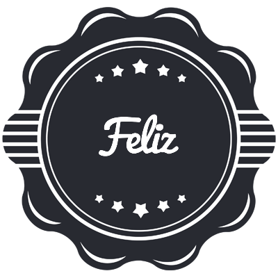 Feliz badge logo