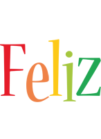 Feliz birthday logo