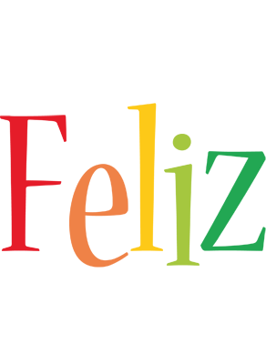 Feliz birthday logo