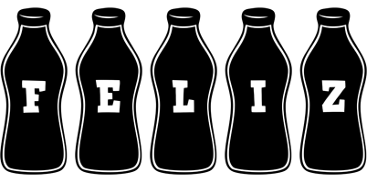 Feliz bottle logo