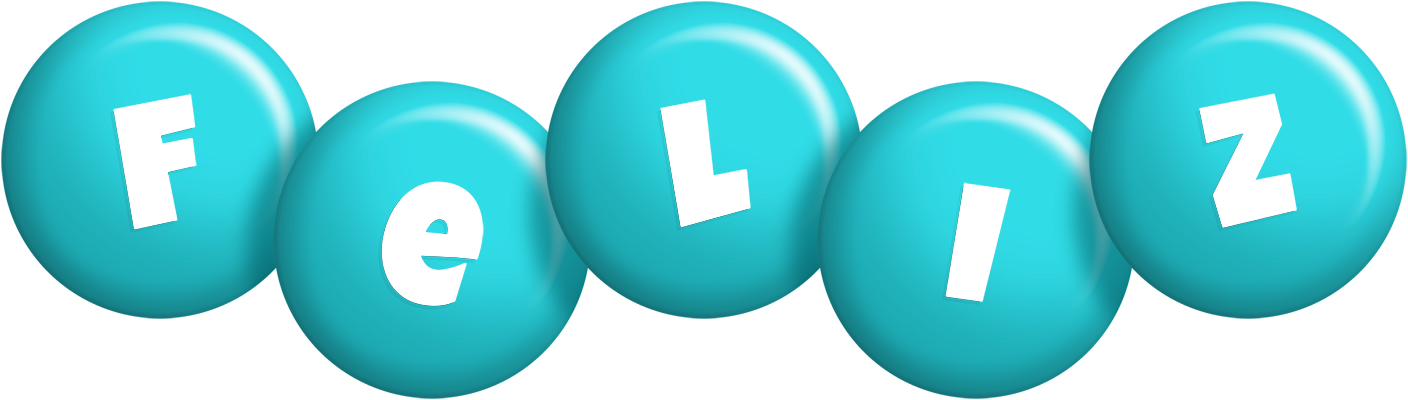 Feliz candy-azur logo