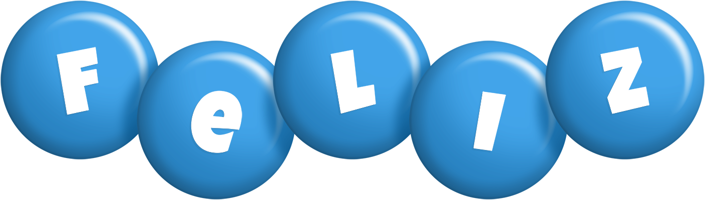 Feliz candy-blue logo
