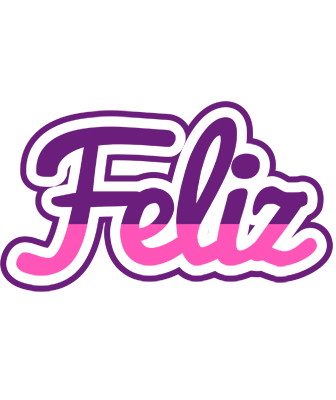 Feliz cheerful logo