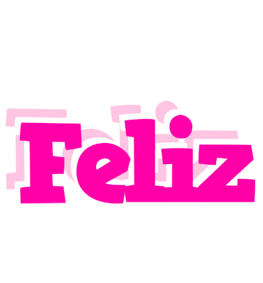 Feliz dancing logo