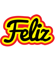 Feliz flaming logo