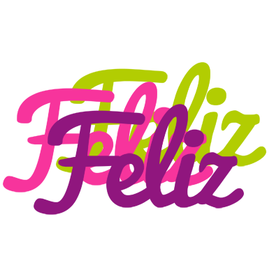 Feliz flowers logo