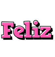 Feliz girlish logo