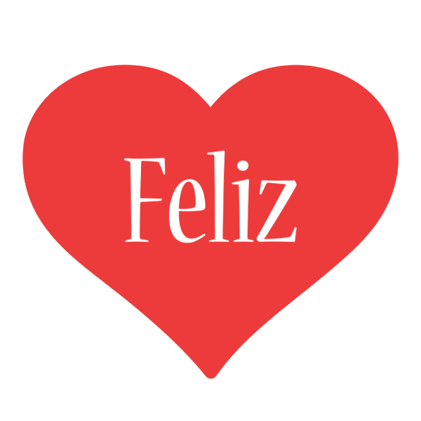 Feliz love logo