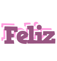 Feliz relaxing logo