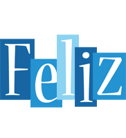 Feliz winter logo