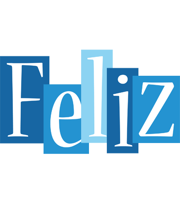 Feliz winter logo