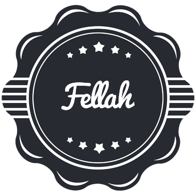 Fellah badge logo