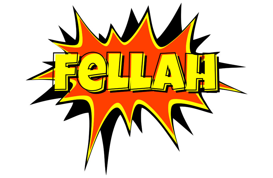 Fellah bazinga logo