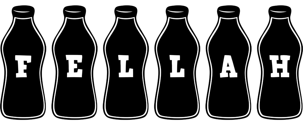 Fellah bottle logo