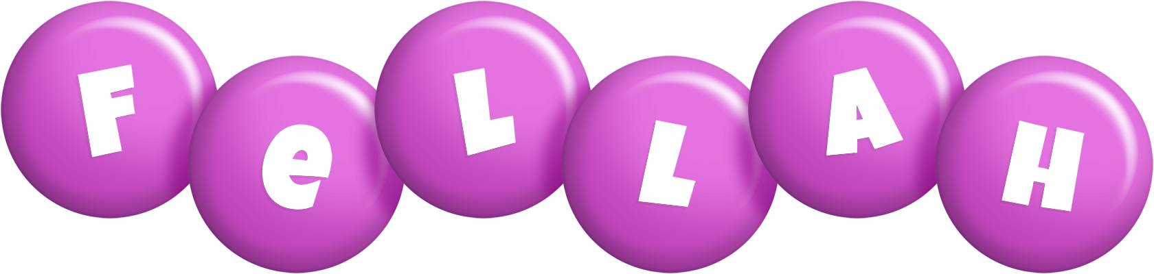 Fellah candy-purple logo