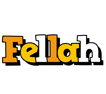 Fellah cartoon logo