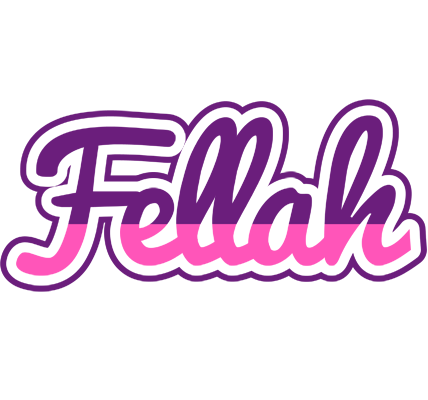 Fellah cheerful logo