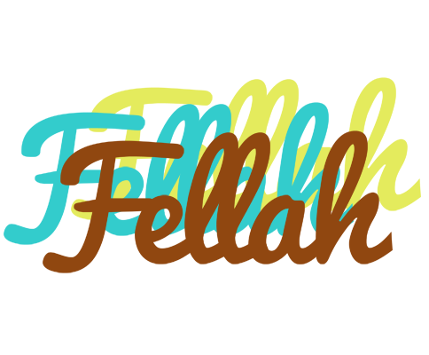Fellah cupcake logo