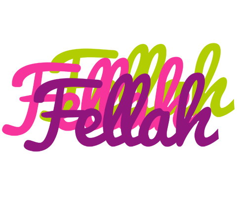 Fellah flowers logo