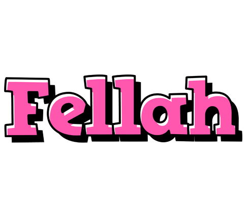 Fellah girlish logo
