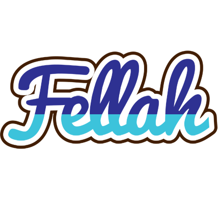 Fellah raining logo