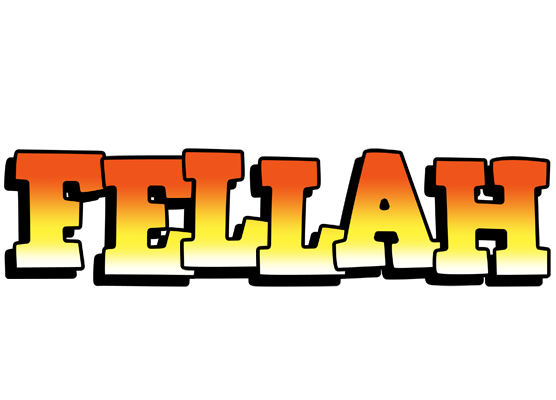 Fellah sunset logo