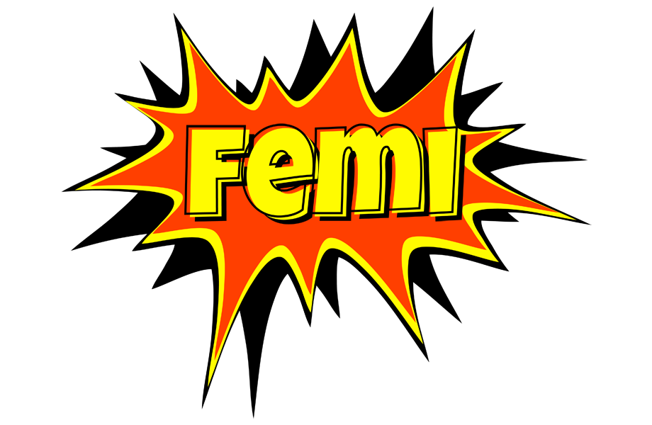 Femi bazinga logo