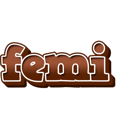Femi brownie logo
