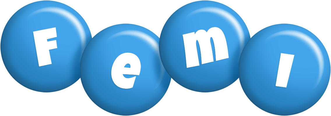 Femi candy-blue logo