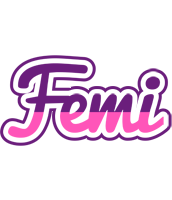 Femi cheerful logo