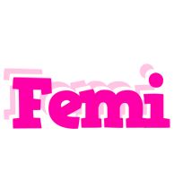 Femi dancing logo