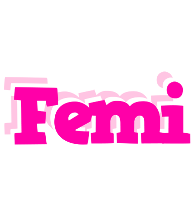 Femi dancing logo