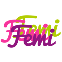 Femi flowers logo