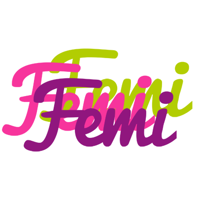 Femi flowers logo