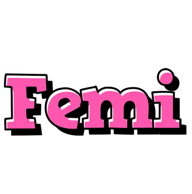 Femi girlish logo