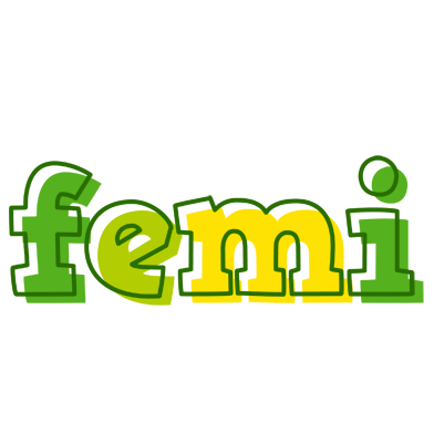 Femi juice logo