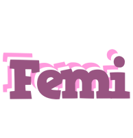 Femi relaxing logo