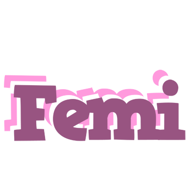 Femi relaxing logo