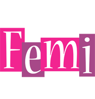 Femi whine logo