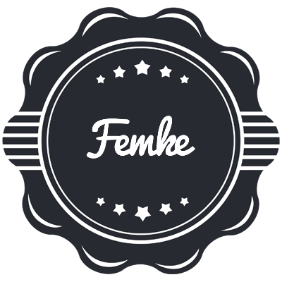 Femke badge logo