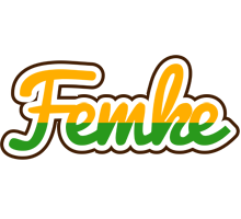 Femke banana logo